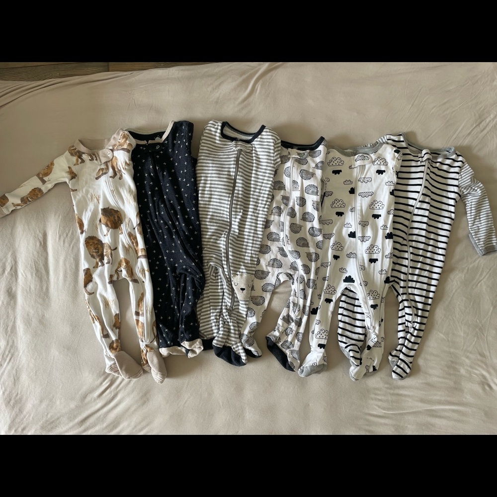Unisex baby onesie bundle 6-9 months
